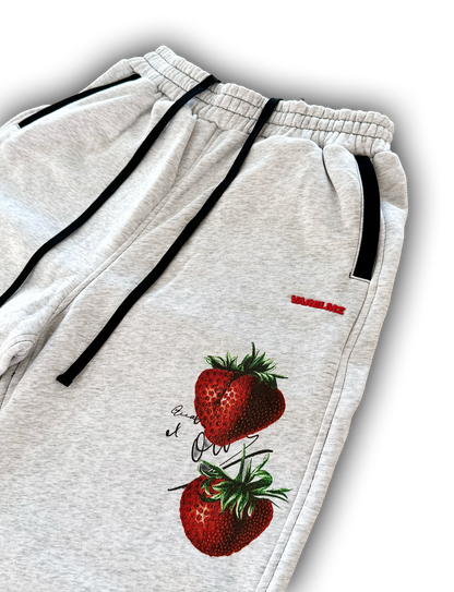 berry squared sweatpants