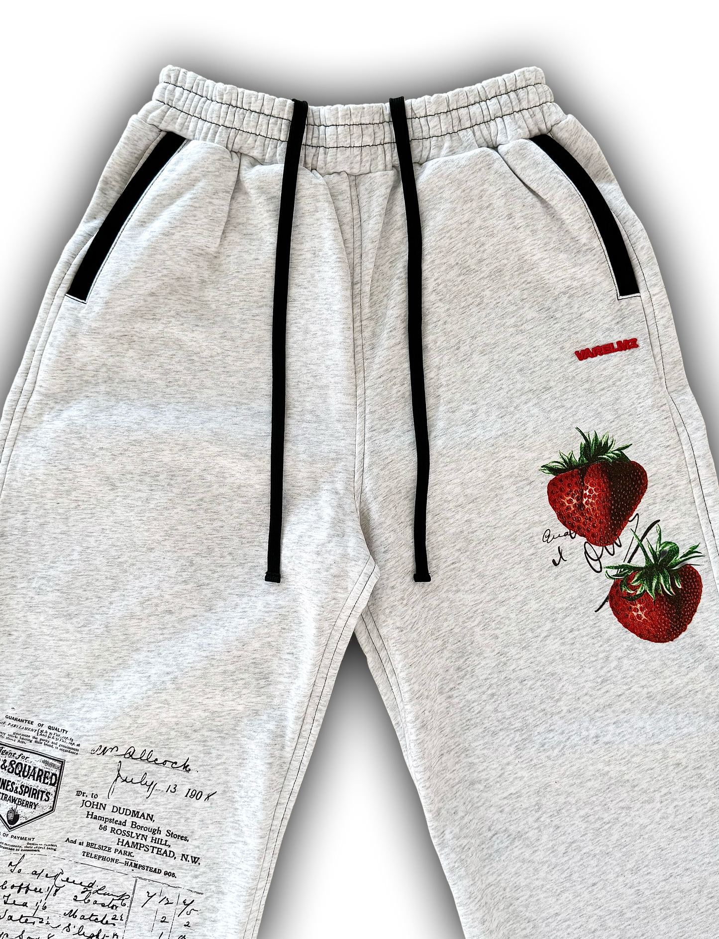berry squared sweatpants